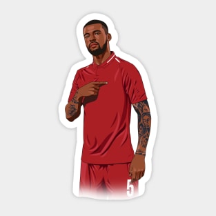 Gini Wijnaldum Sticker